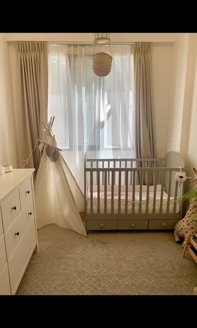 Ikea crib 2024 gonatt