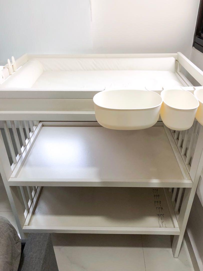 Ikea Gulliver changing table, Babies & Kids, Bathing & Changing