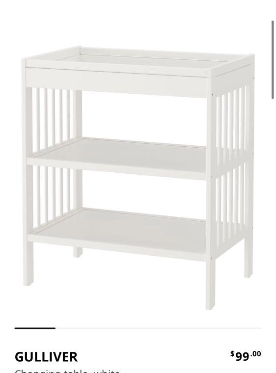 ikea baby changing unit