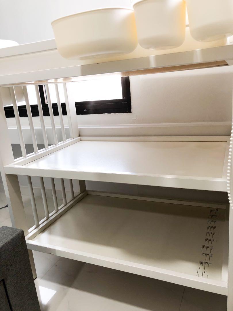 Ikea Gulliver changing table, Babies & Kids, Bathing & Changing
