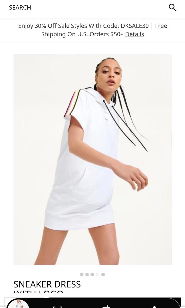 Instock DKNY sneaker dress M Luxury Apparel on Carousell