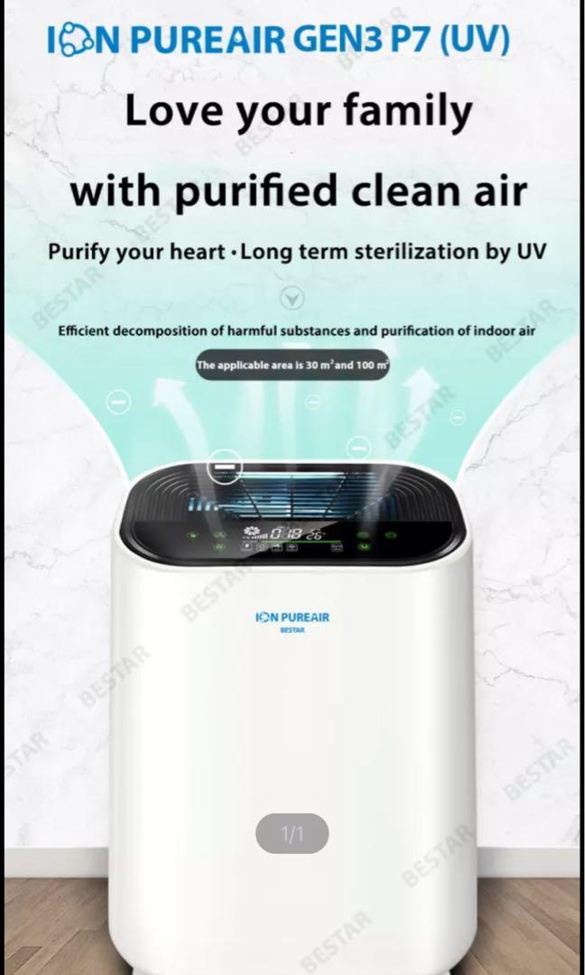 Ion pure hot sale air