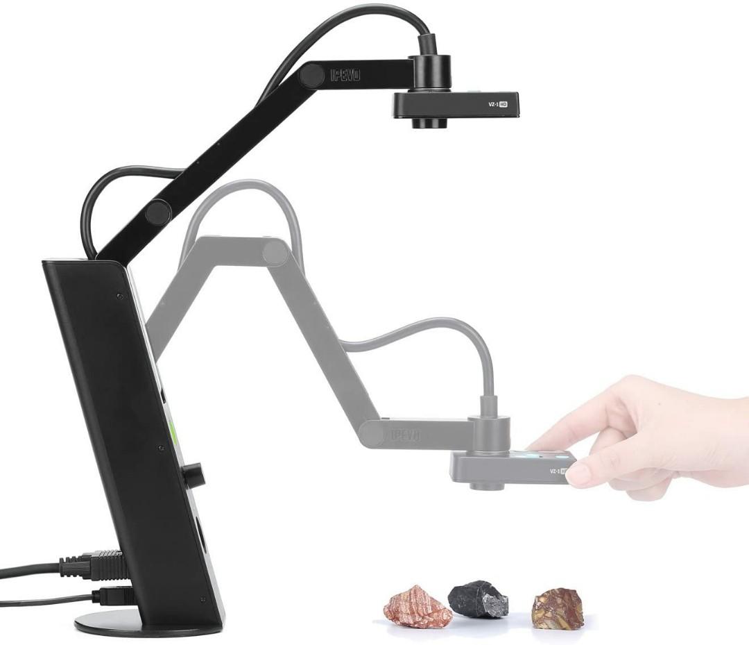 IPEVO VZ1 HD HighSpeed Document Camera, Smart Document Scanner , VGA
