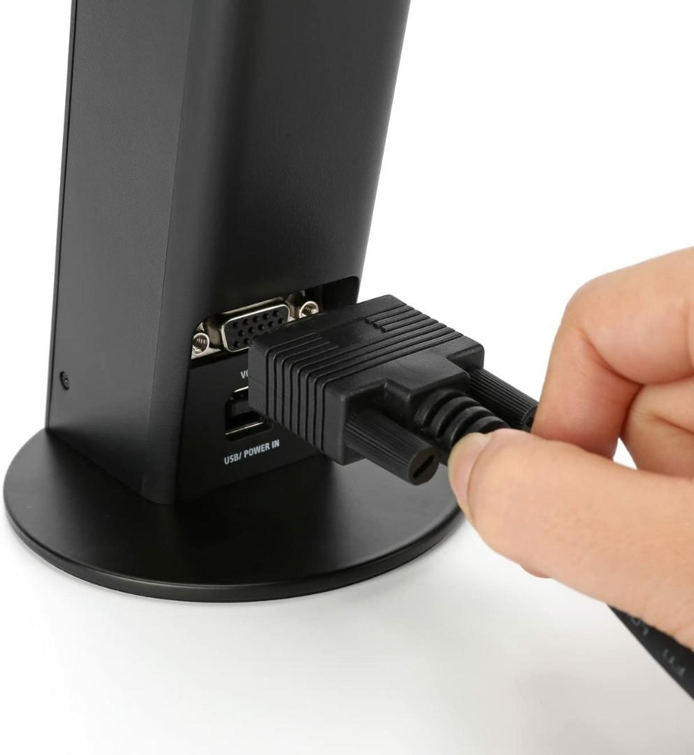 IPEVO VZ1 HD HighSpeed Document Camera, Smart Document Scanner , VGA