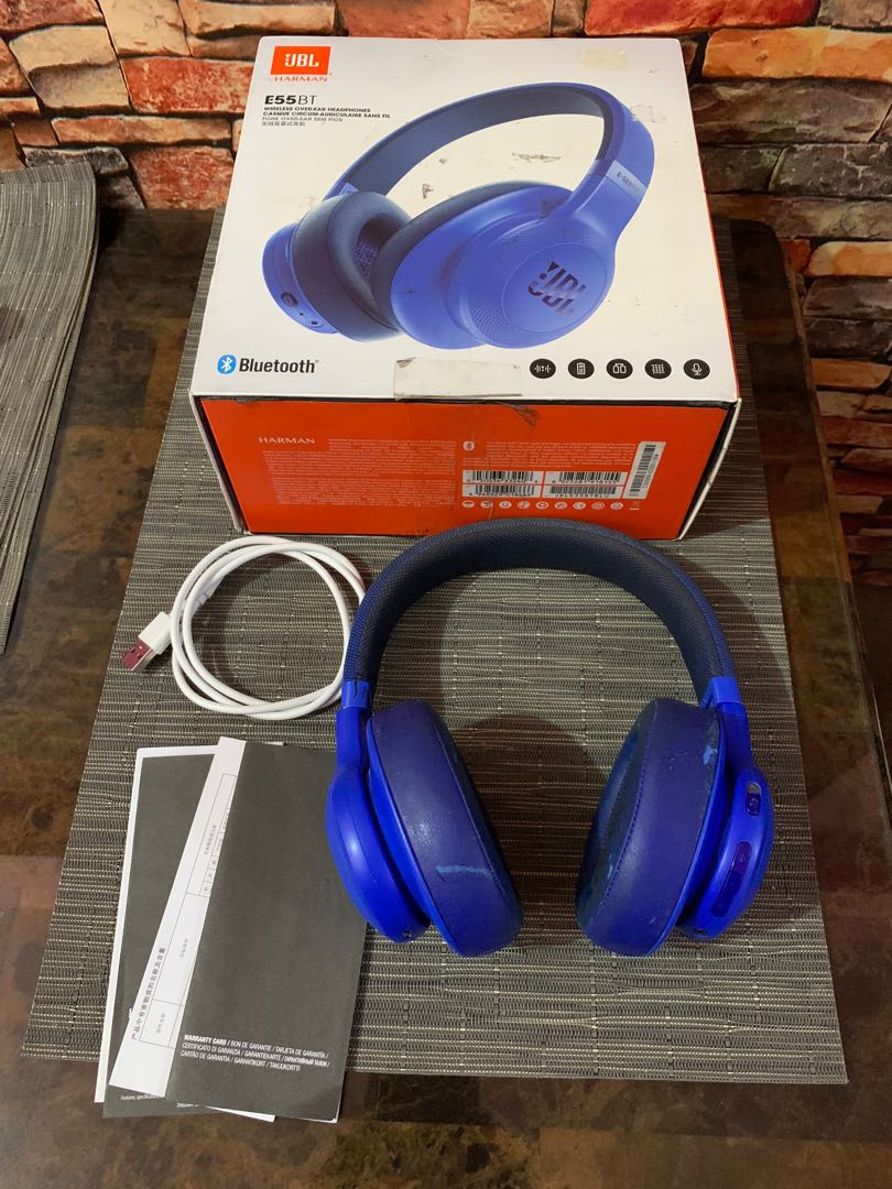 JBL Headphone(blue), Audio, Headphones & Headsets on Carousell