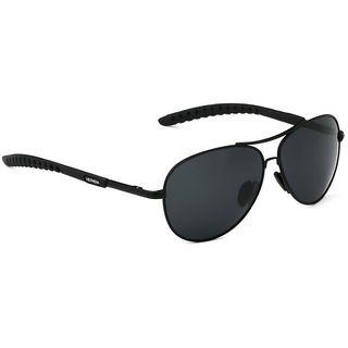 Kacamata Aviator Polarized Sunglasses Veithdia 3360 Black