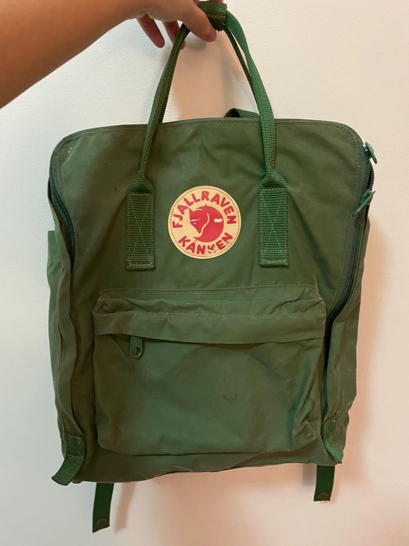 spontaan Vermelden Vlek Kanken Classic Backpack in Salvia Green, Women's Fashion, Bags & Wallets,  Backpacks on Carousell