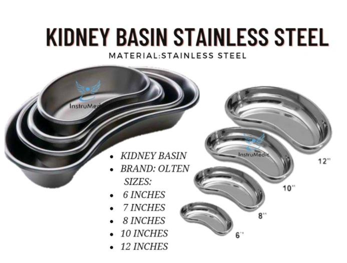 KIDNEY BASIN STAINLESS STEEL, Health & Nutrition, Medical Supplies