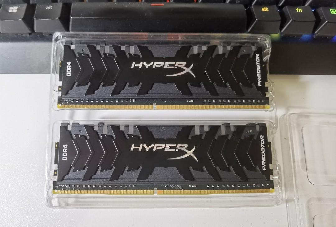 Kingston HyperX Predator RGB DDR4 Ram Computers Tech Desktops