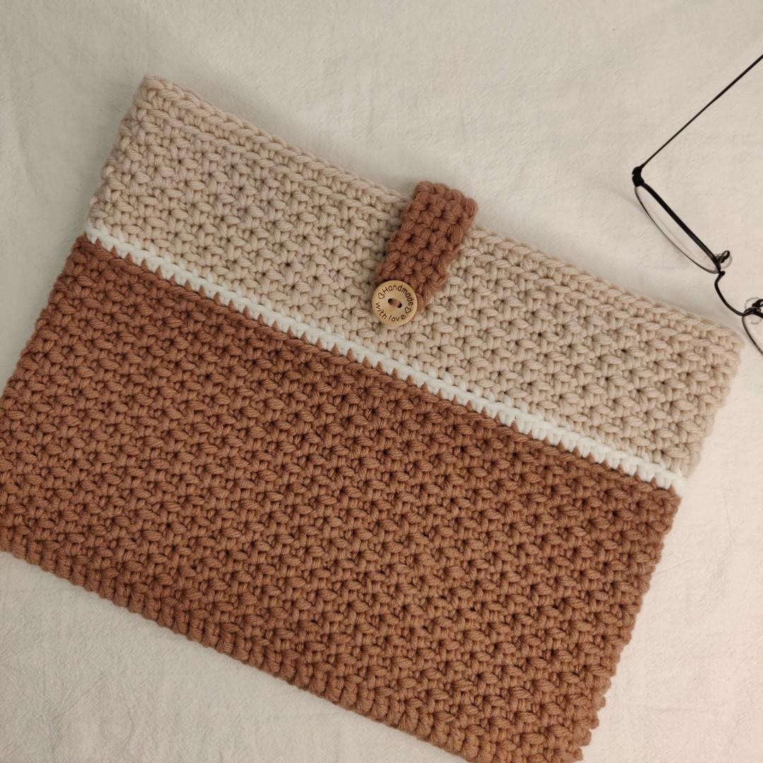 Customised Knitted laptop sleeve