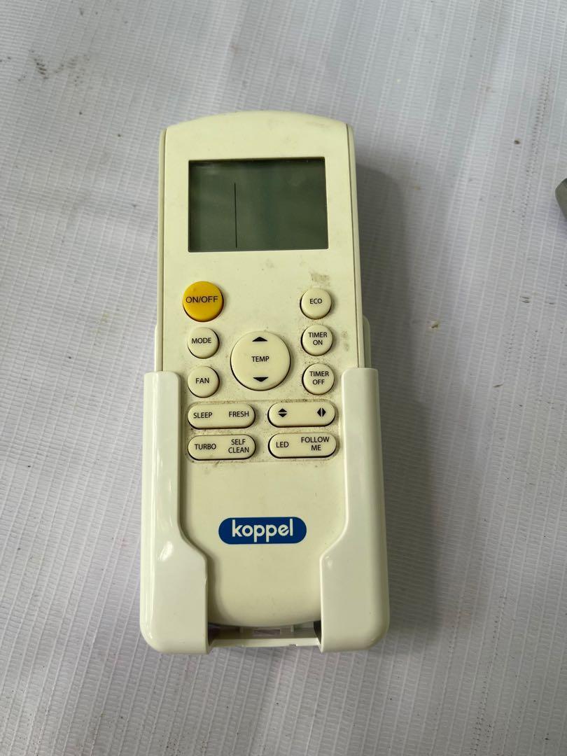 Koppel Aircondition remote control, TV & Home Appliances, Air