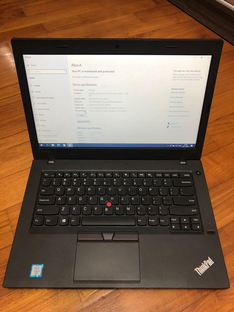 【2511】 Lenovo ThinkPad L460 i5 500GB