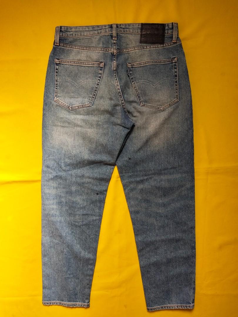 CRAFTED -Draft Wide Taper Jeans 