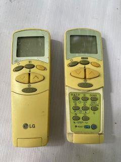 LG Split type remote control