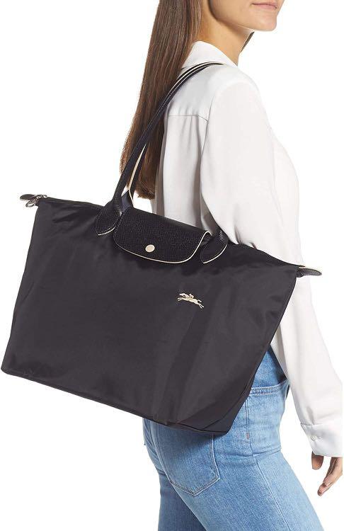 Longchamp Le Pliage Shoulder Bag - Black