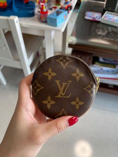 Lv Round Coin Pouch (Rare), Women'S Fashion, Bags & Wallets, Purses &  Pouches On Carousell