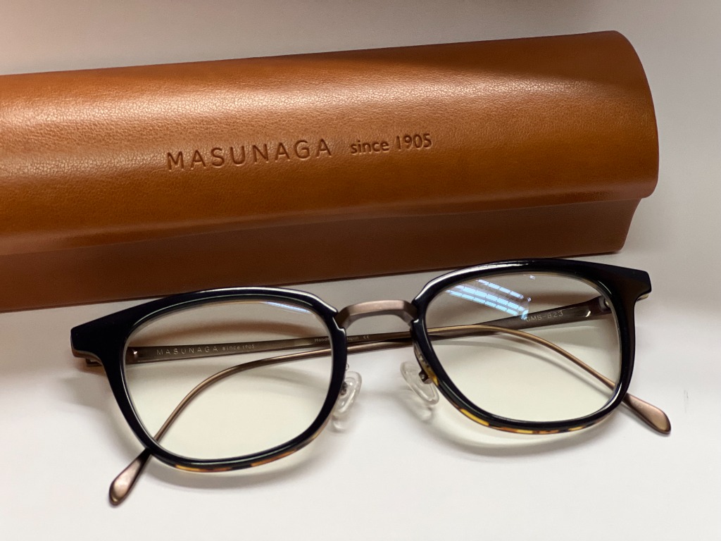 MASUNAGA glasses Japan handmade glasses 増永眼鏡日本手造眼鏡GMS