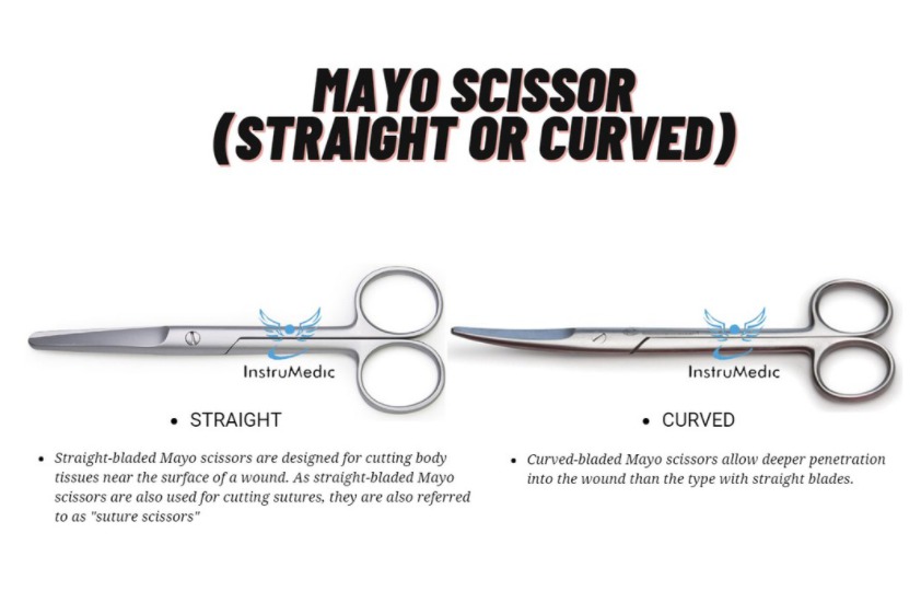 Mayo Scissor (Straight or Curved) Student Quality, Health & Nutrition