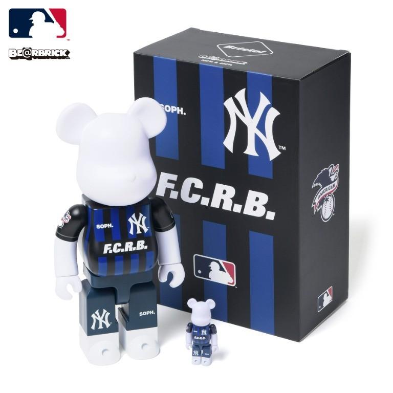 F.C.R.B. - BE@RBRICK FCRB MLB 100%&amp;400% ヤンキース Bearbrick x F.C.R.B. x MLB (New York Yankees) 100% & 400