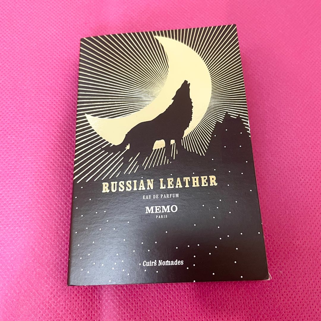 Memo Paris Russian leather eau de parfum perfume vial, Beauty