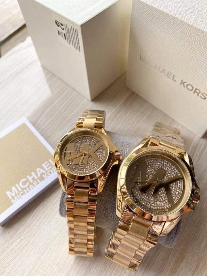 MK Watch Pawnable MK Bradshaw Set Ladies Watch 38mm | Shopee Philippines