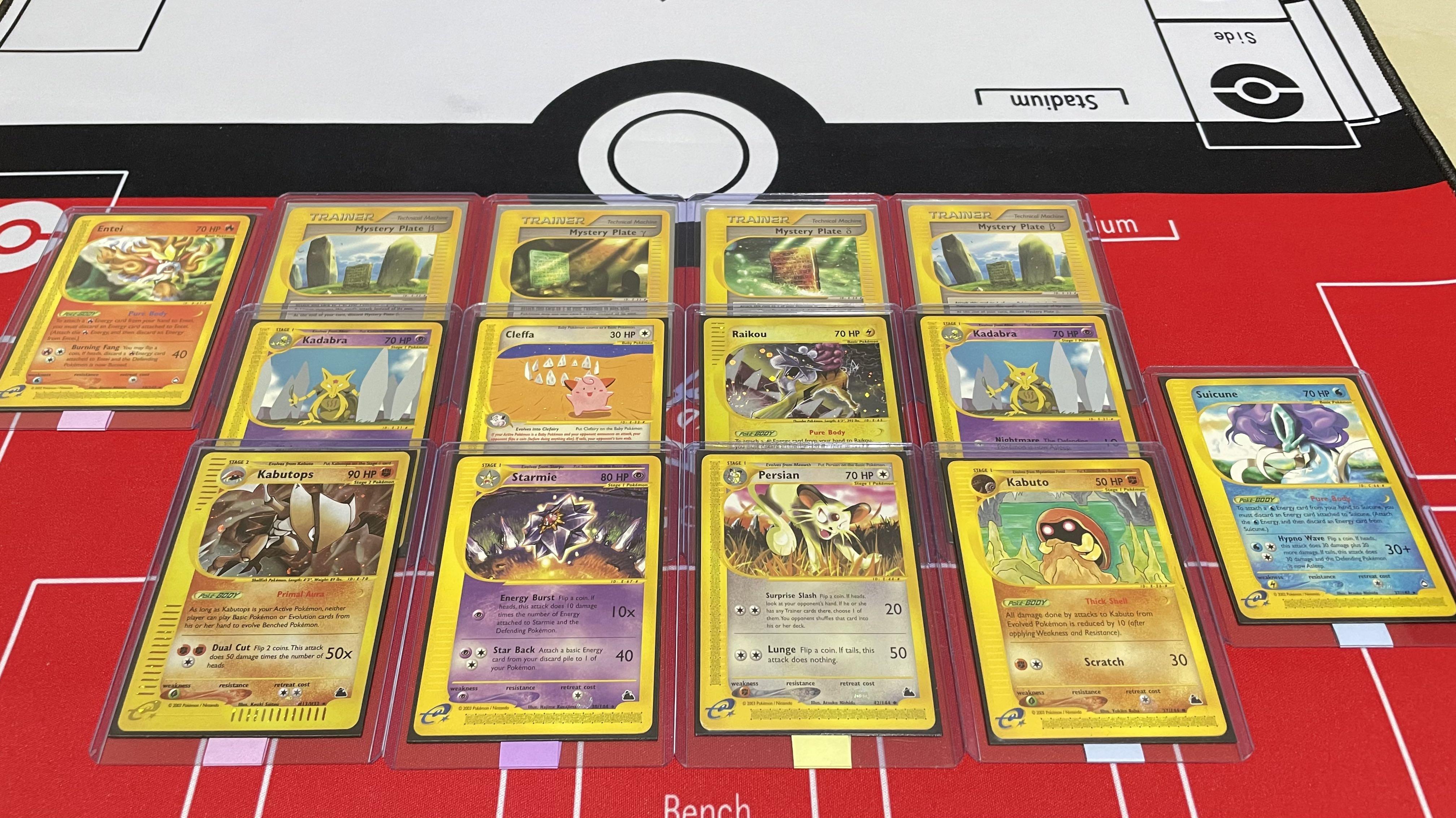 Mystery plate edition aquapolis skyridge Pokemon card #Pokémon card  #vintage collection #legendary collection, Hobbies & Toys, Toys & Games on  Carousell