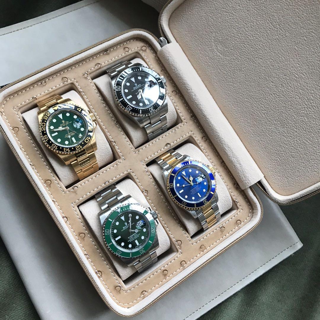 Rolex watch case 2025 holder