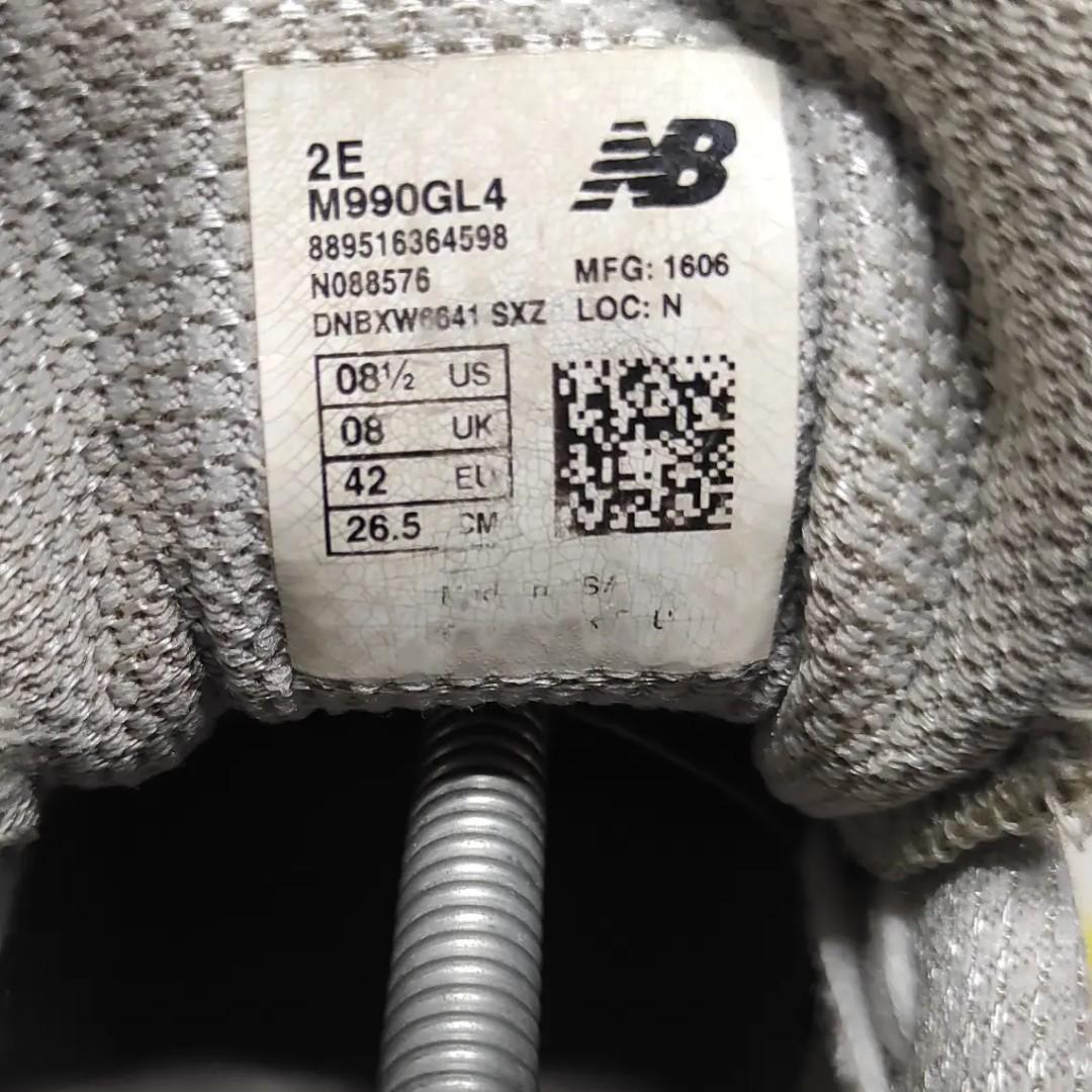 New Balance Usa 990 V4 (Second), Fesyen Pria, Sepatu , Sneakers di Carousell