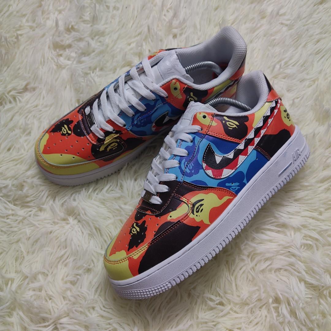 NIKE AF1 COLLAB Men s Fashion Footwear Sneakers on Carousell