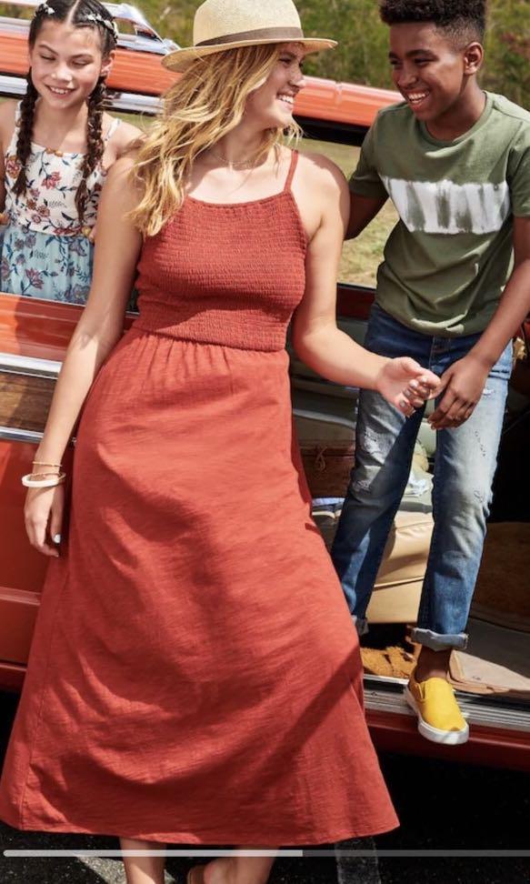 Old navy deals smocked dress