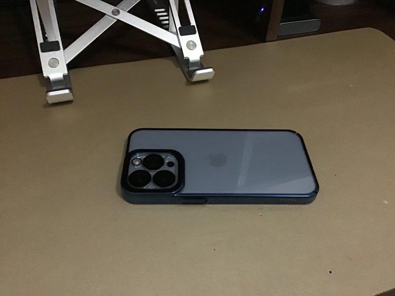 One Month Old iPhone 13 Pro (sierra blue 128gb) (Category: iPhone 13 Series) located in Makati City. Submitted by tin_ph (Listing ID 1126095659, Image 3). Description: Rfs: too small for me who needs glasses to read :) Mop: BPI Reservation only for a day. Whoever pays first gets the item. Comes with the Baseus case it is in. Wala pa iPhone 13 here when I bought it online from Apple SG. SOLD last nite: buyer reselling you may check Check out 'iPho