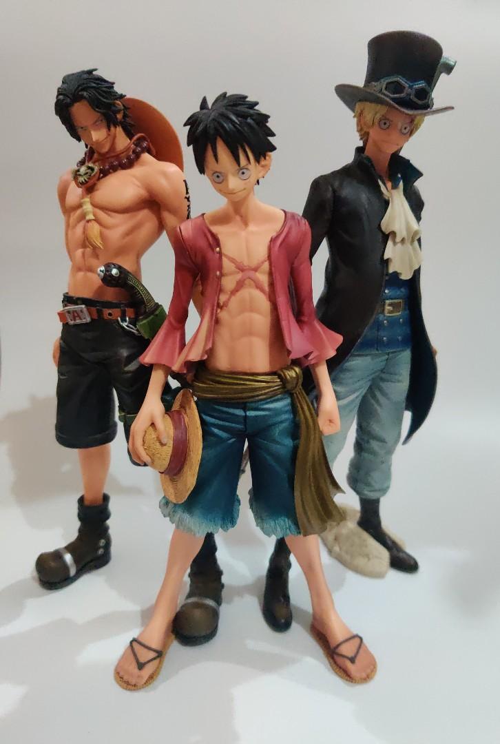 One Piece 3 Brothers- Ace, Luffy, Sabo, Hobbies & Toys, Toys & Games On  Carousell