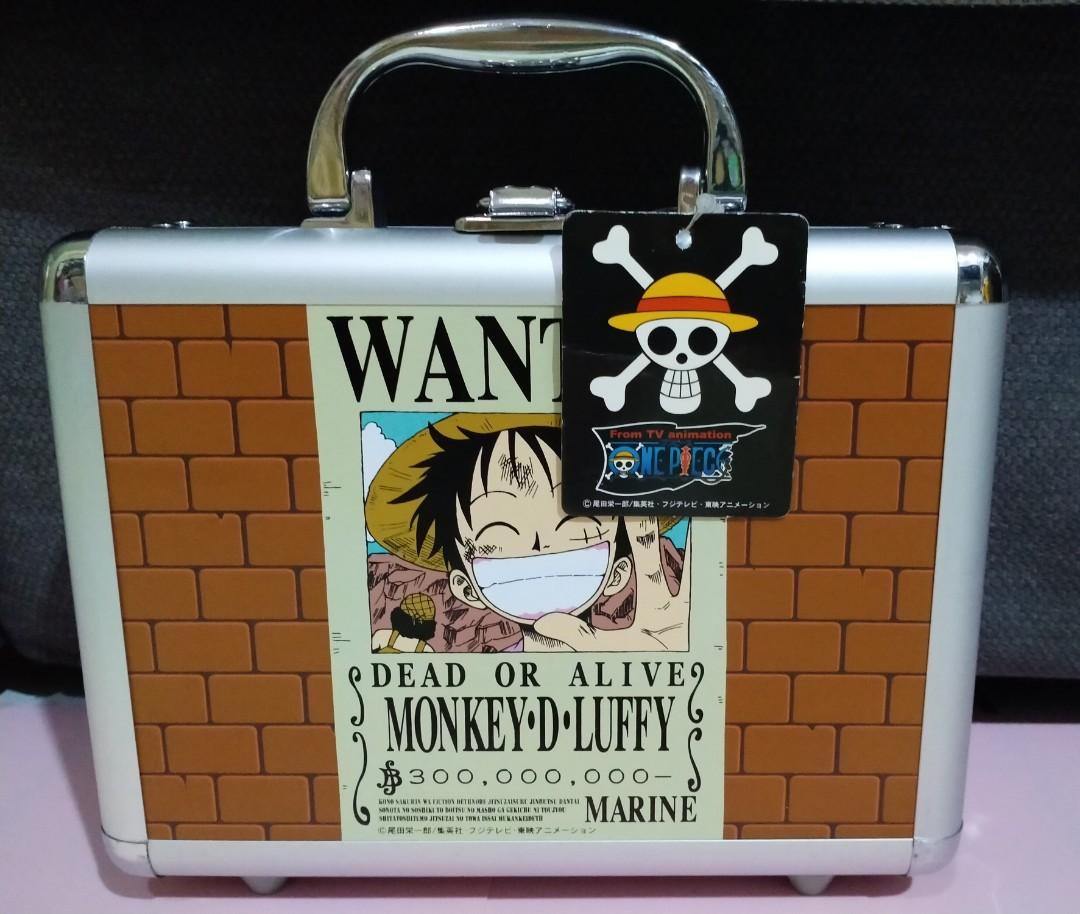 One Piece Luffy Wanted Metal Case Toys Games Action Figures Collectibles On Carousell
