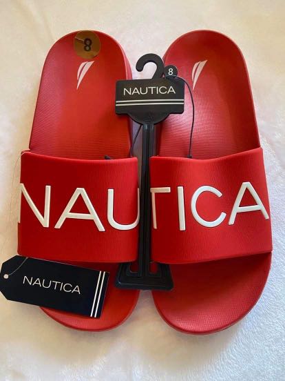 nautica slides red