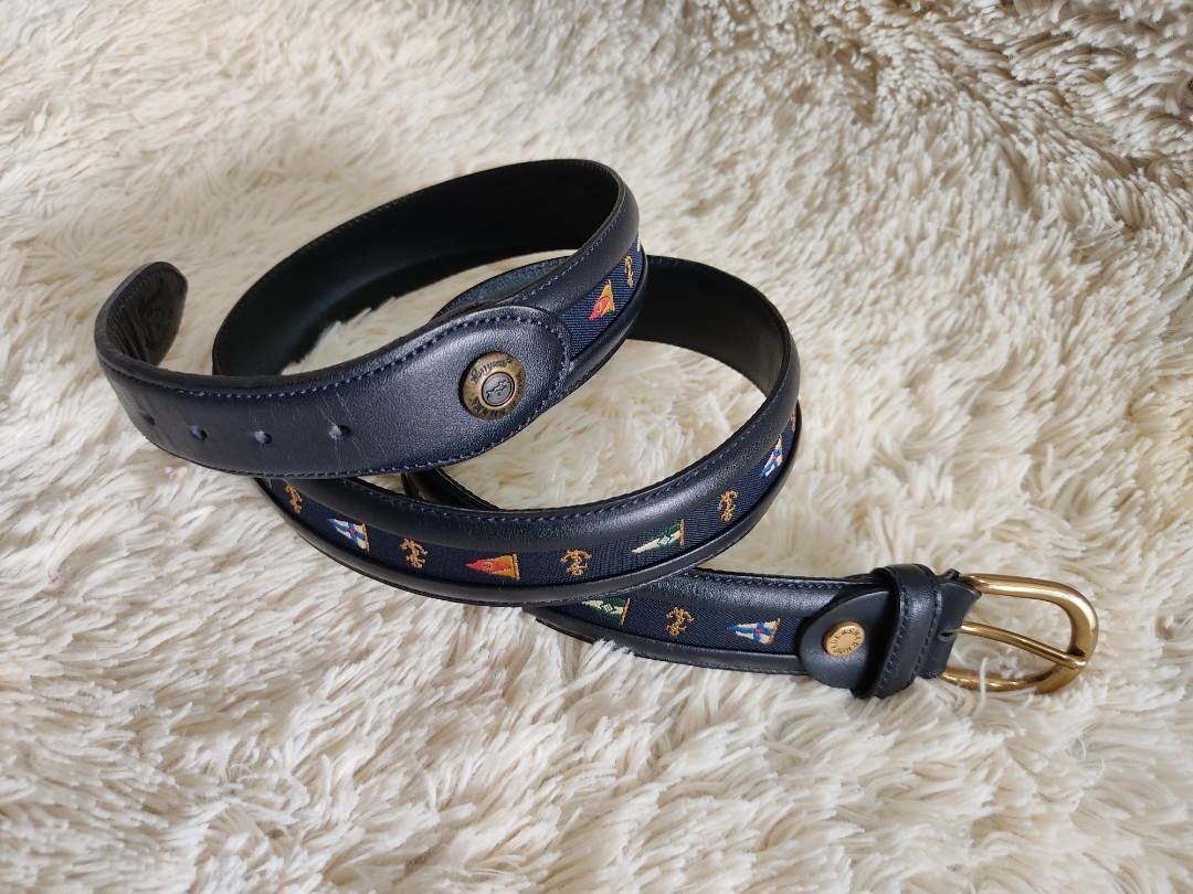 Keel hop Anesthesie Paul & Shark Yachting Belt Nautical Flag Sailing, Luxury, Accessories on  Carousell