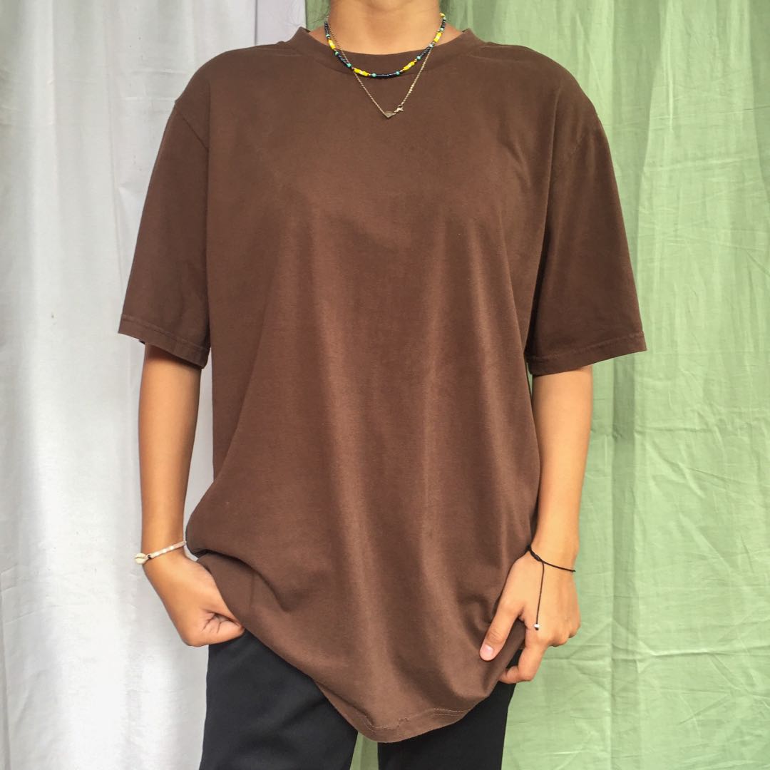plain brown shirt Men s Fashion Tops Sets Tshirts Polo