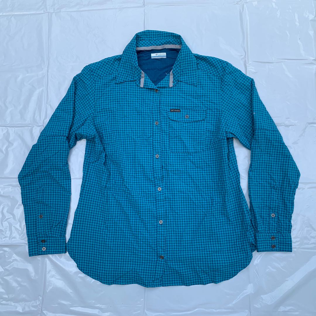 Columbia long sleeve polo outlet