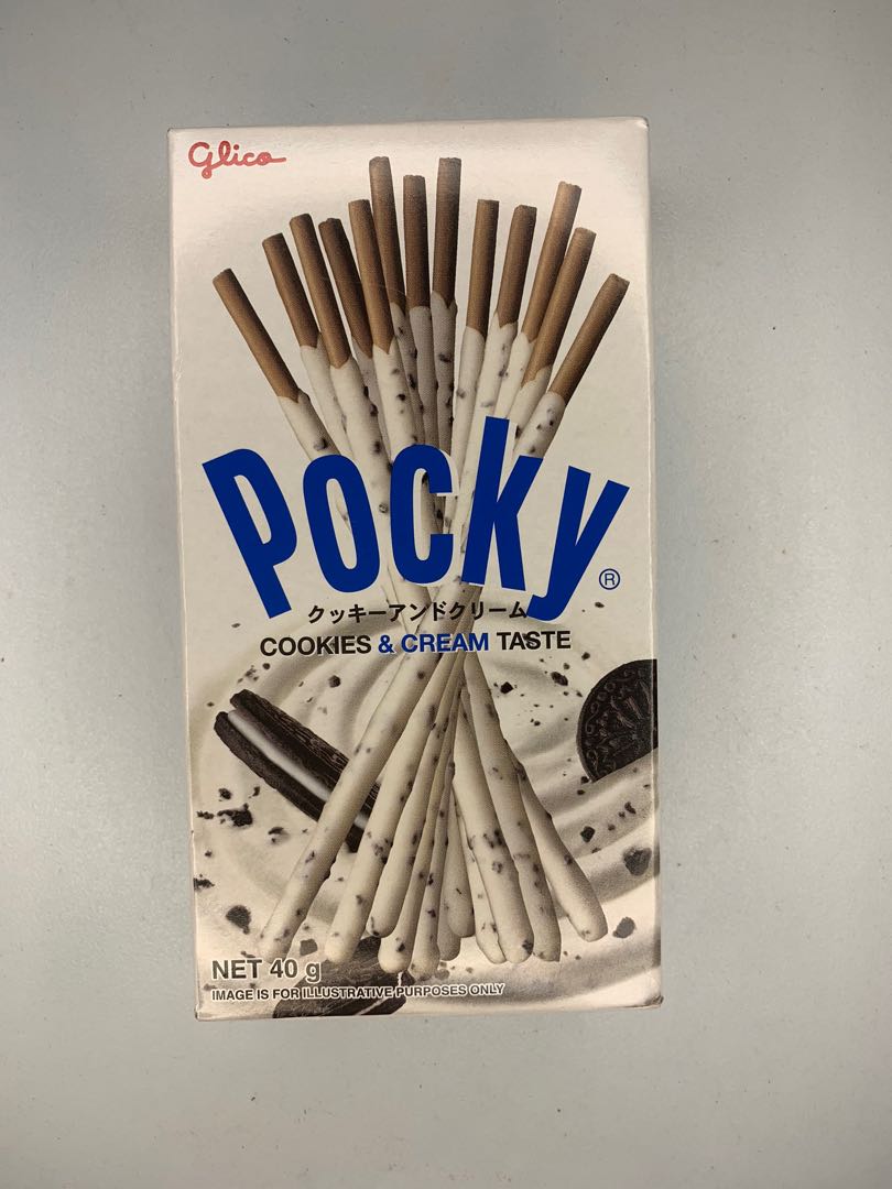 Pocky Cookies and Cream, Food & Drinks, Other Food & Drinks on Carousell