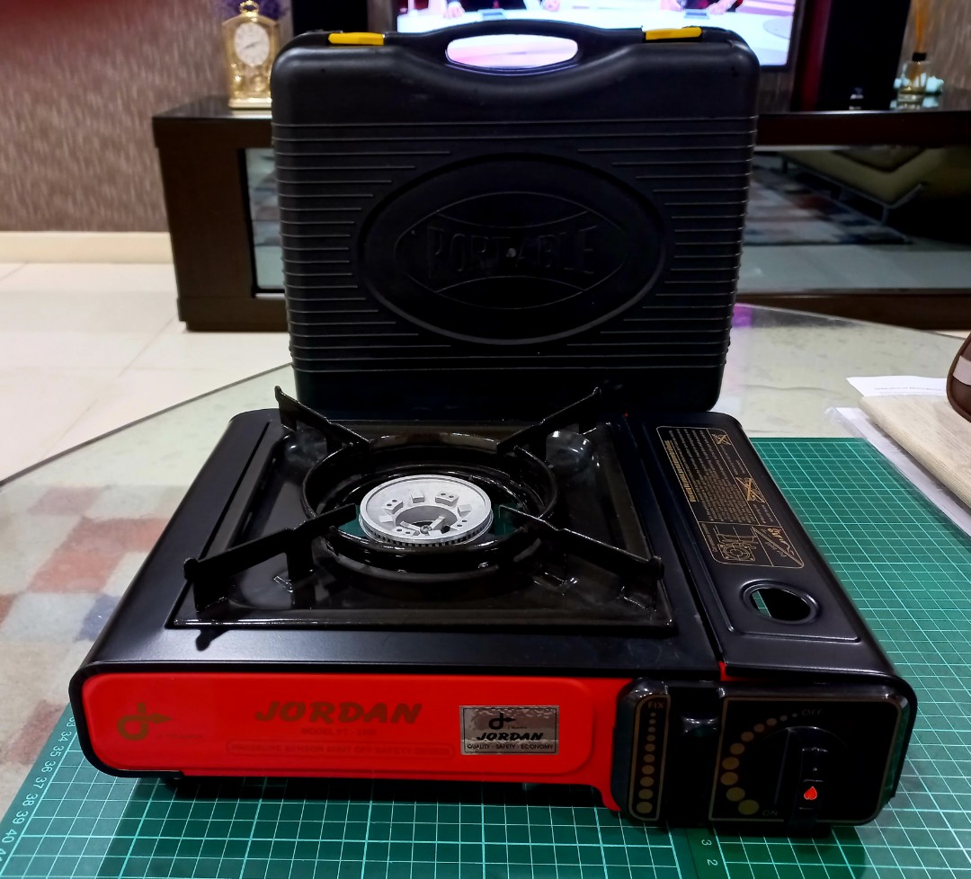 PORTABLE GAS COOKER with safety device, TV & Home Appliances, Kitchen