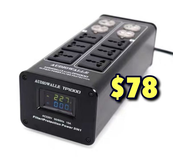 Power conditioner Audio/Video 10 sockets with duo LED, Audio, Other