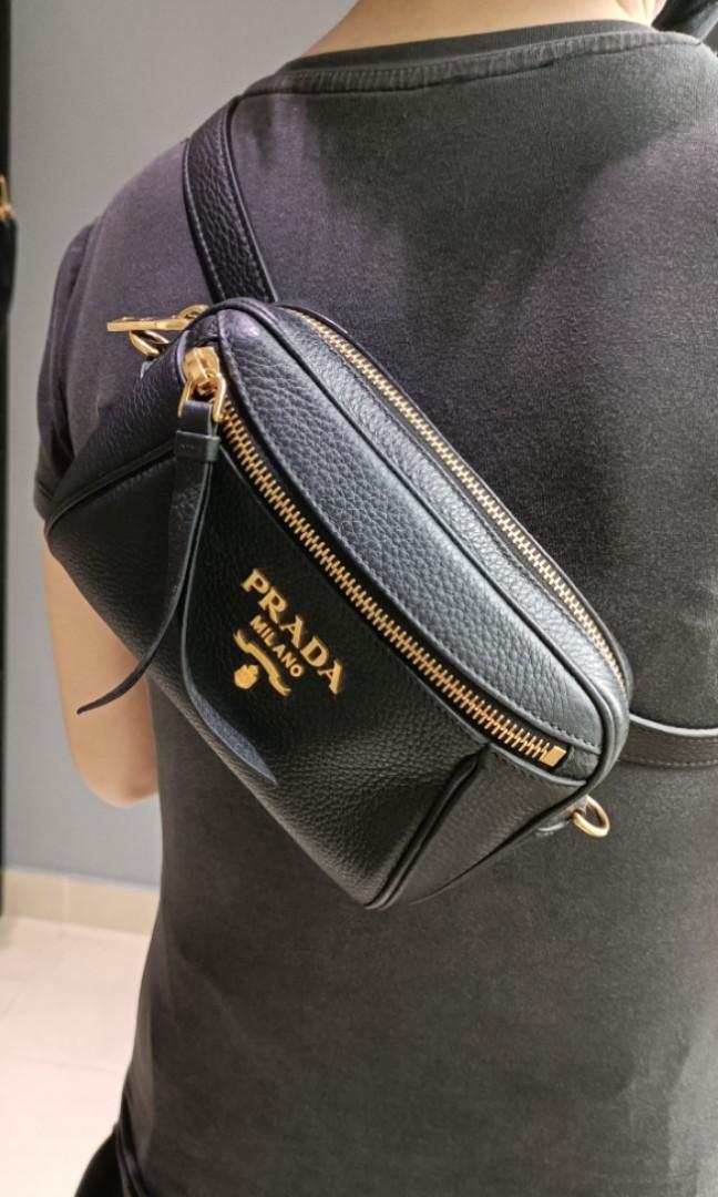 Prada Pouch, Luxury, Bags & Wallets on Carousell