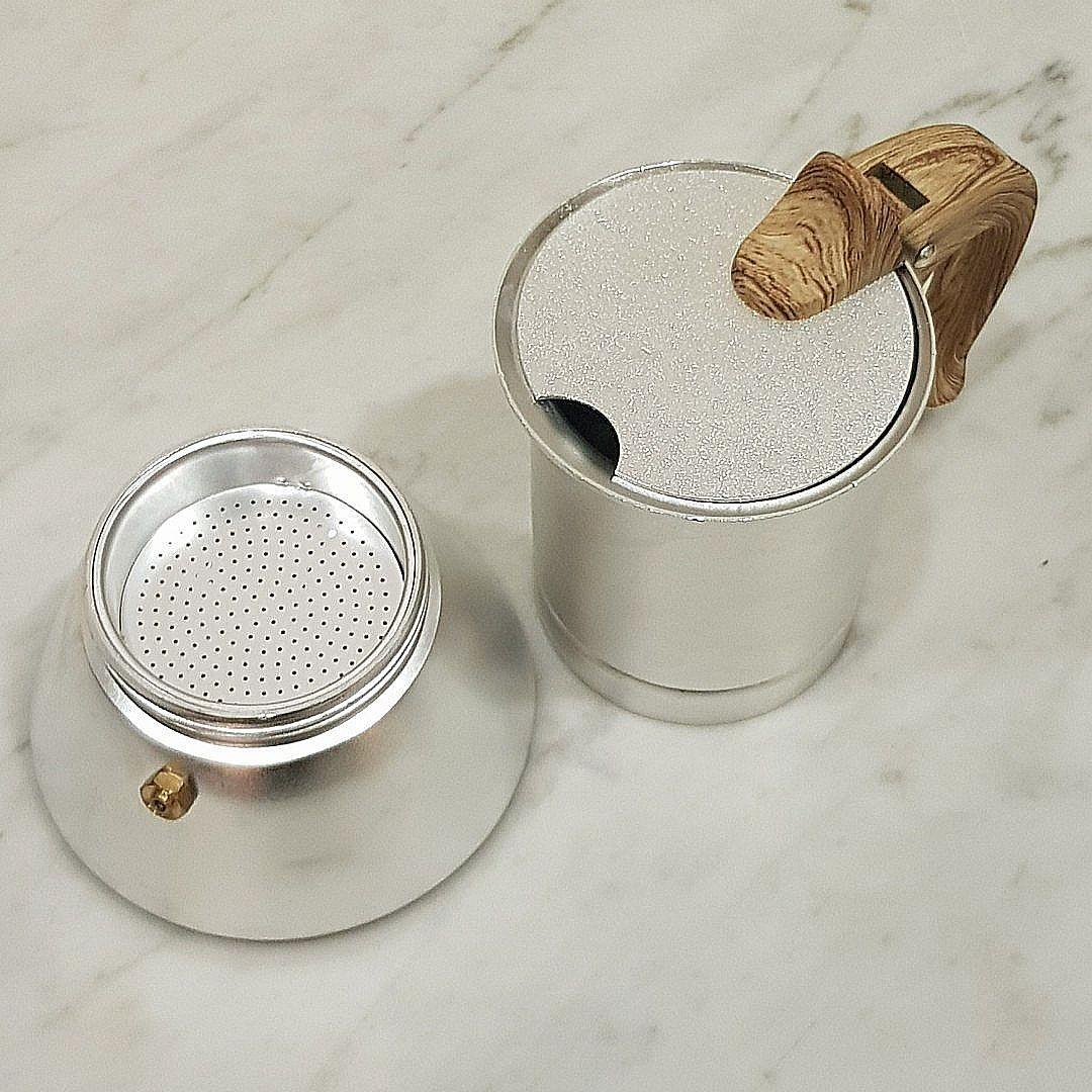 PREMIUM Espresso Moka Pot for Induction Hob Coffeemaker Precolatar Cuppocinno Latte 300ML