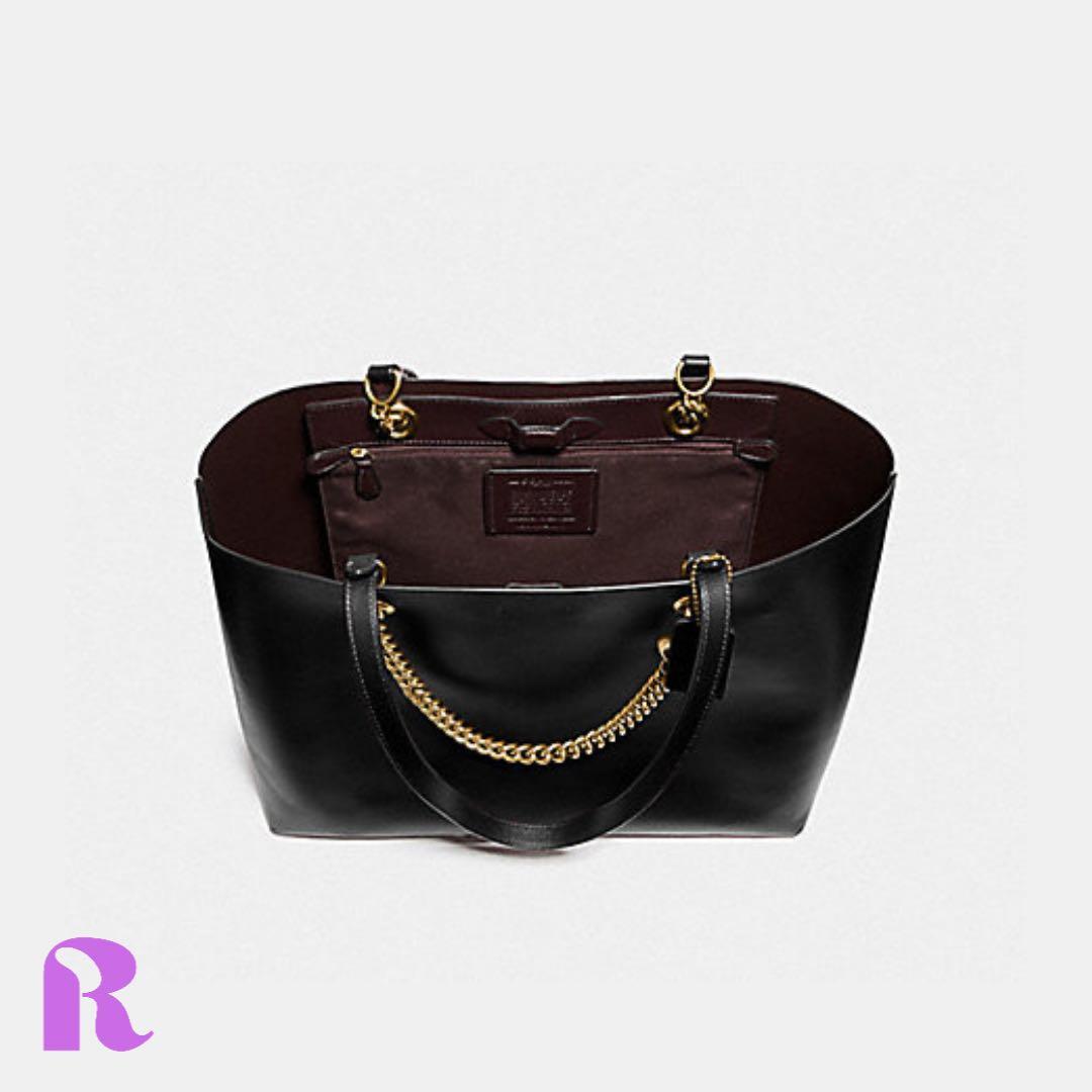 Coach signature best sale central tote