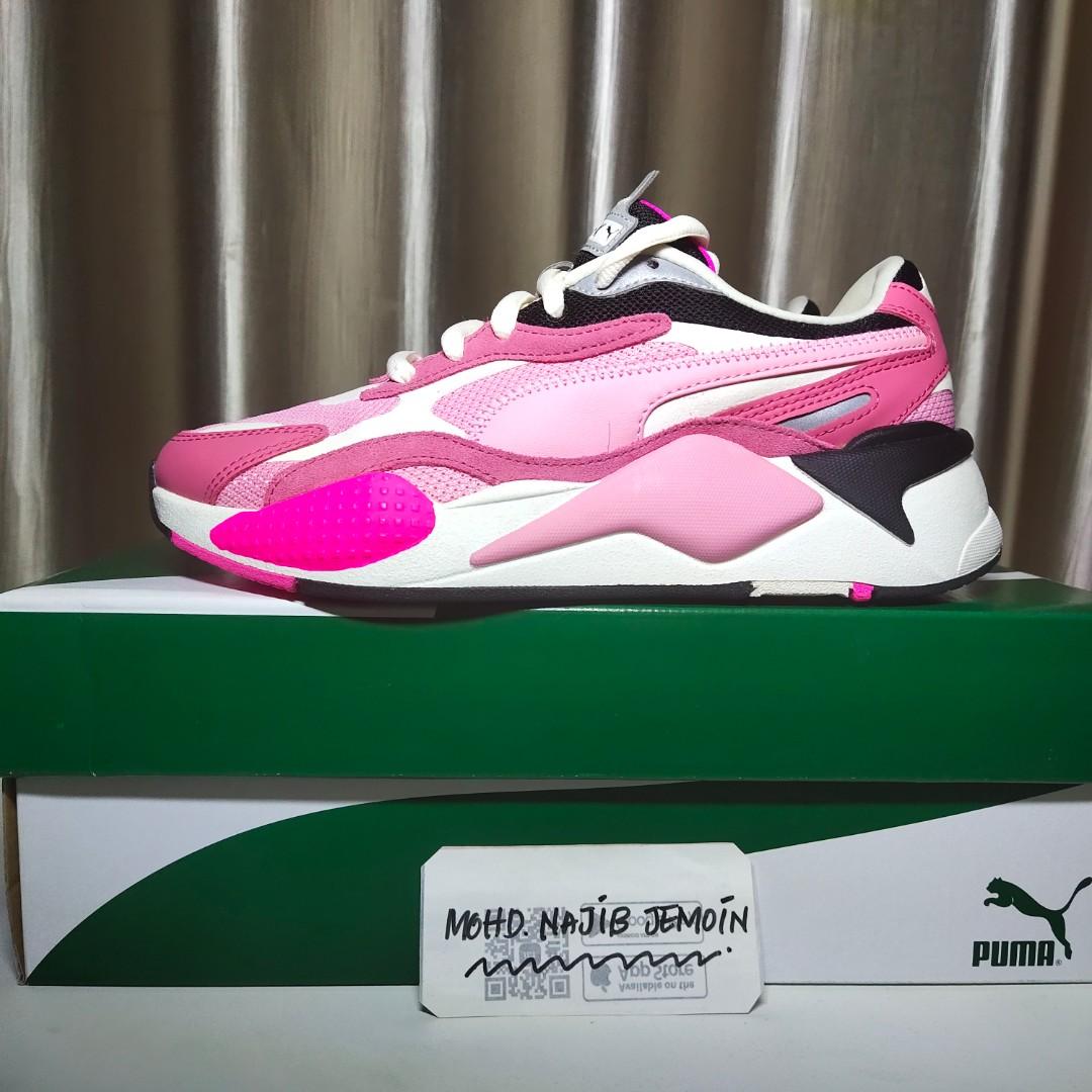 Puma rsx puzzle pink on sale