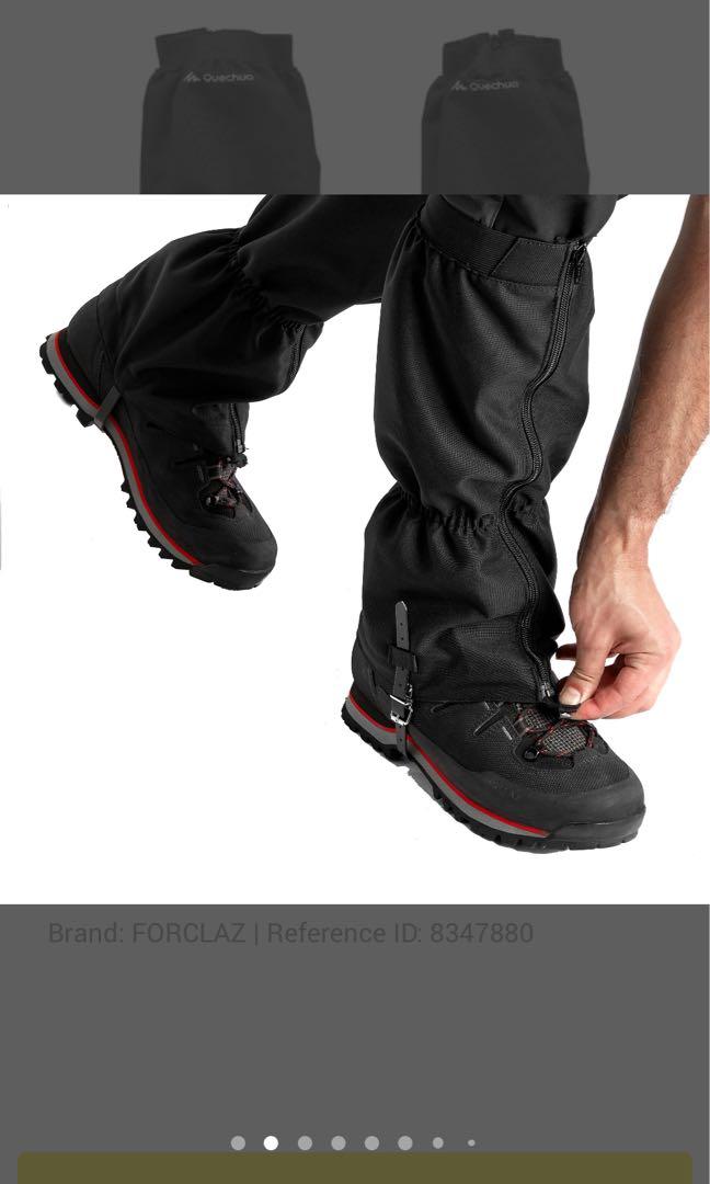 Quechua Trekking Gaiters, Sports Equipment, Hiking & Camping on Carousell