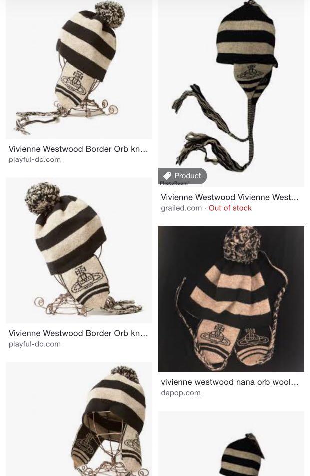 viviennewestwoodビーニー　NANA NWT Vivienne Westwood ORB Beanie Ai Yazawa NANA Shinichi | eBay