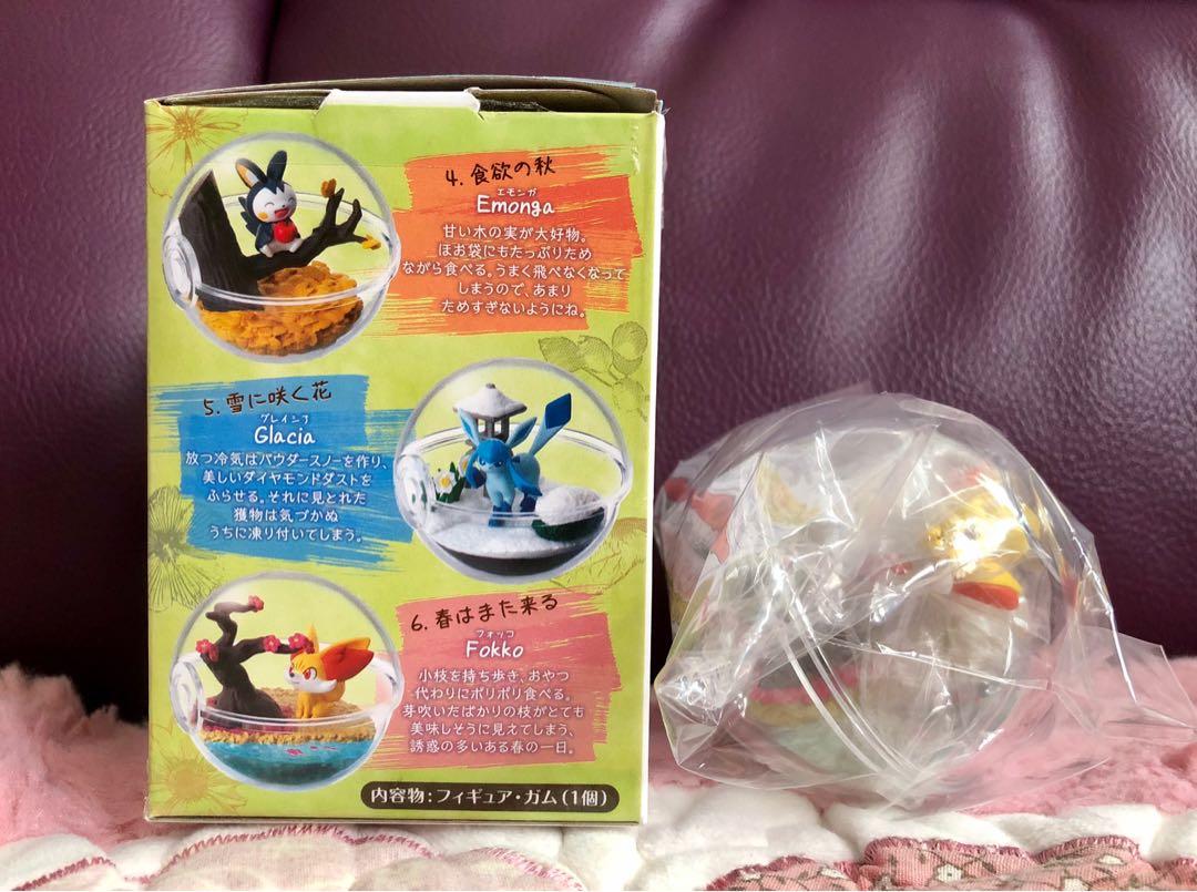 Re Ment Terrarium Collection Pokemon Fennekin Hobbies Toys Toys Games On Carousell
