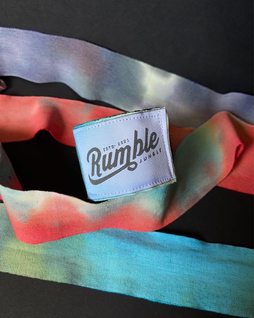 Rumble Tie Dye Handwraps, Health & Nutrition, Health Supplements
