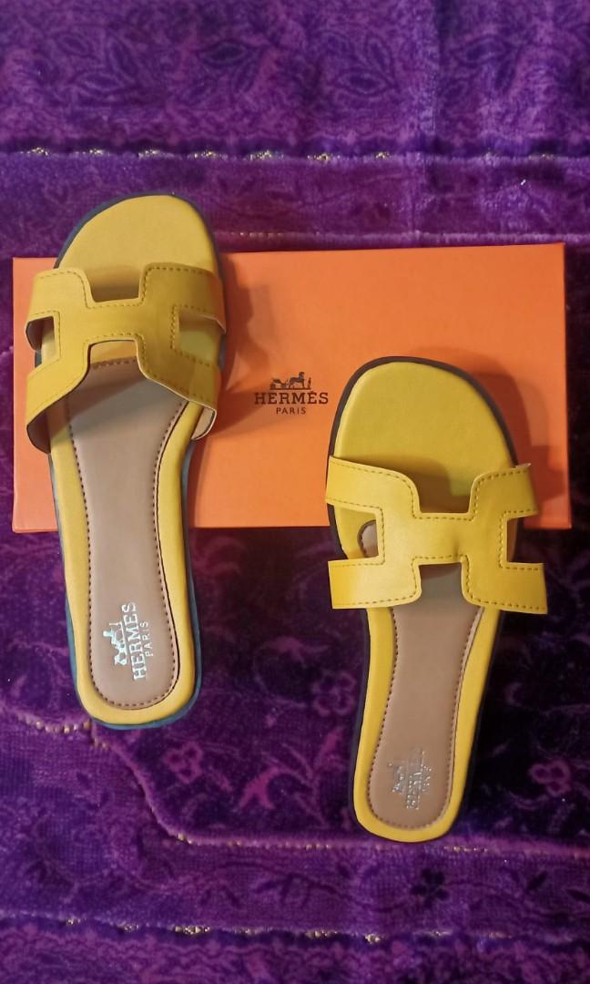 Sandal teplek hermes Fesyen Wanita Sepatu di Carousell