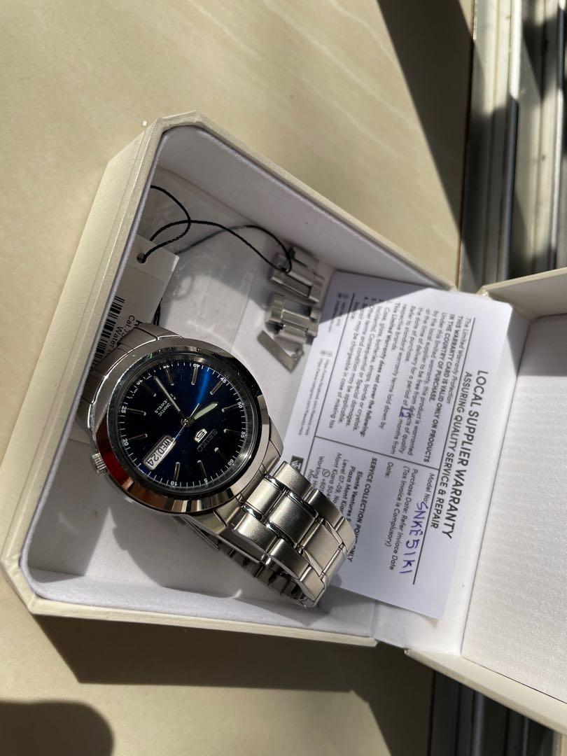 Seiko Automatic Watch SNKE51K1 Full Set with Box Men s Fashion